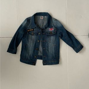 Junk food toddler Beatles Jean jacket size 5t